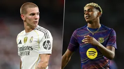 Franco Mastantuono dijo en una entrevista que él no se compara con Lamine Yamal "ni con nadie".