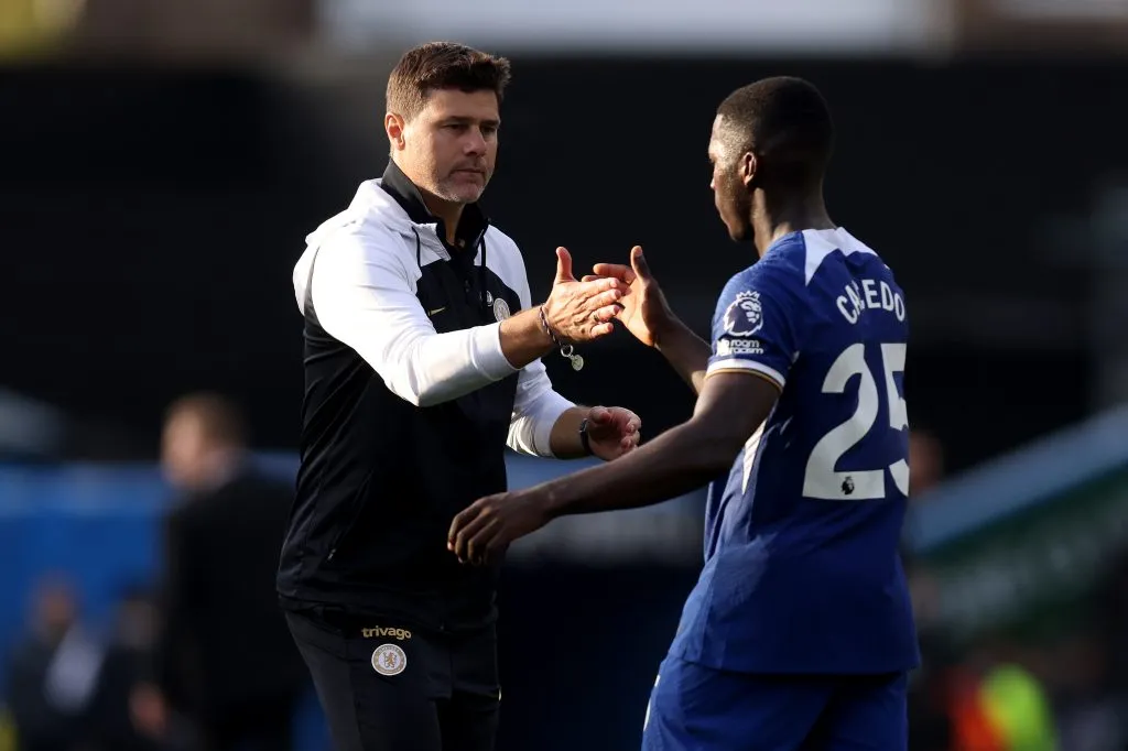 Pochettino le dio muchas oportunidades a Moisés Caicedo. (Foto: GettyImages)