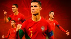 El portugués acumula 141 goles con la camiseta de su país.