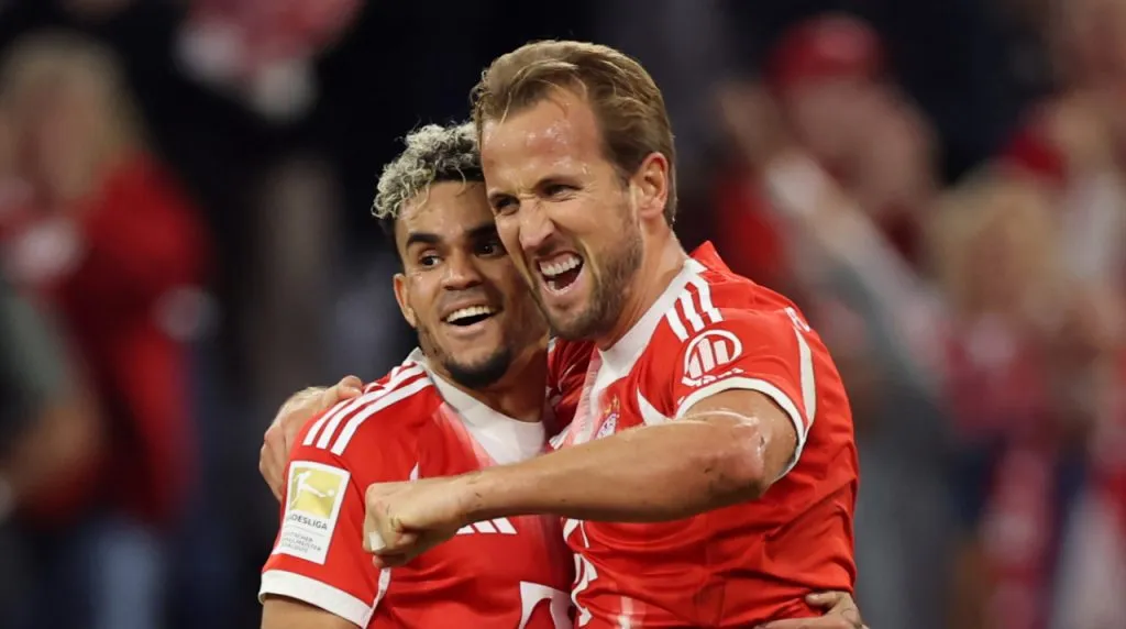 Luis Díaz y Kary Kane ganaron la Superliga de Alemania. (Foto: Getty Images)