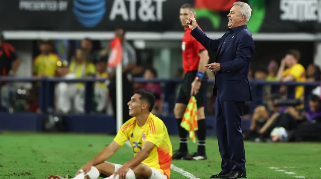 Javier Aguirre en la goleada de Colombia vs México. (Foto: Getty Images)