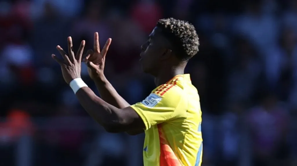 Neyser Villarreal lleva cinco goles en el Mundial Sub-20 (Foto: X / @fifaworldcup_es)