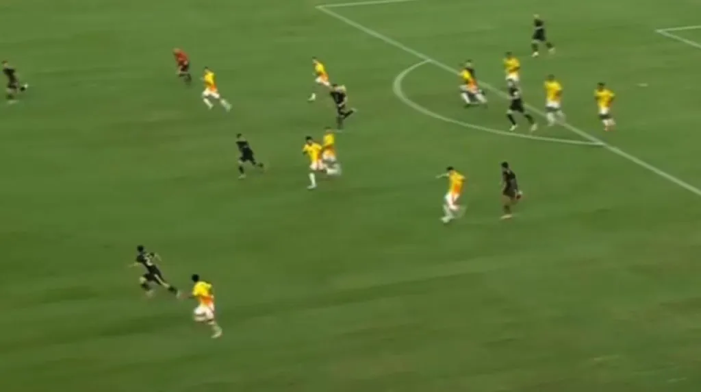 La jugada de James y Díaz ante México que se volvió viral. (Foto: captura de pantalla)