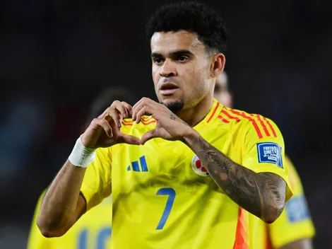 Luis Díaz cerca al podio de goleadores históricos de Colombia