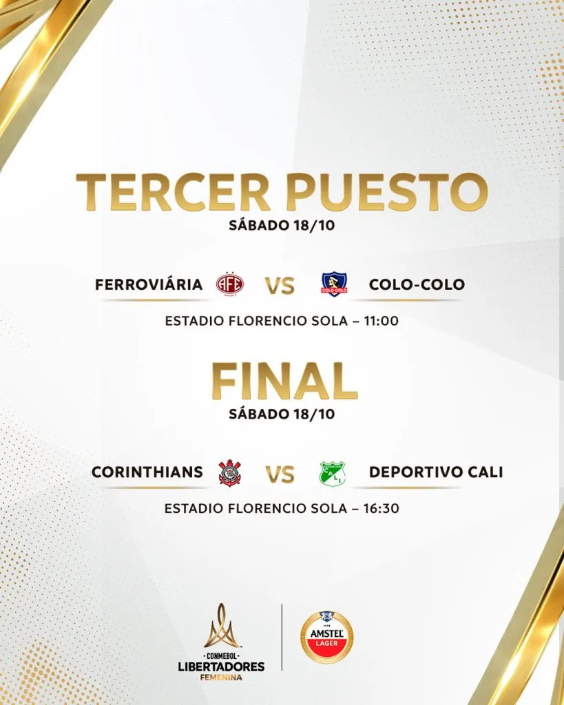 CONMEBOL confirmó los cambios este jueves por la tarde.