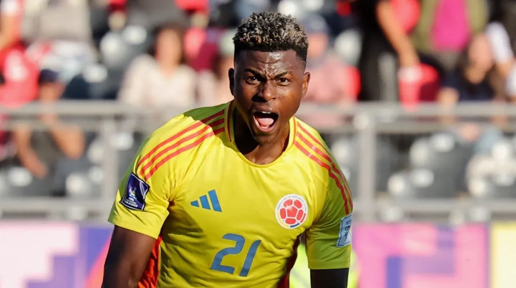 Neyser Villarreal es el goleador de Colombia en el Mundial Sub-20. (Foto: Getty Images)