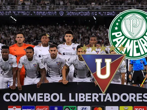 Liga de Quito y la gran noticia que recibe previo a enfrentar a Palmeiras
