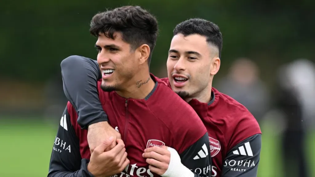 Hincapié ya entrenó con Arsenal. (Foto. GettyImages)