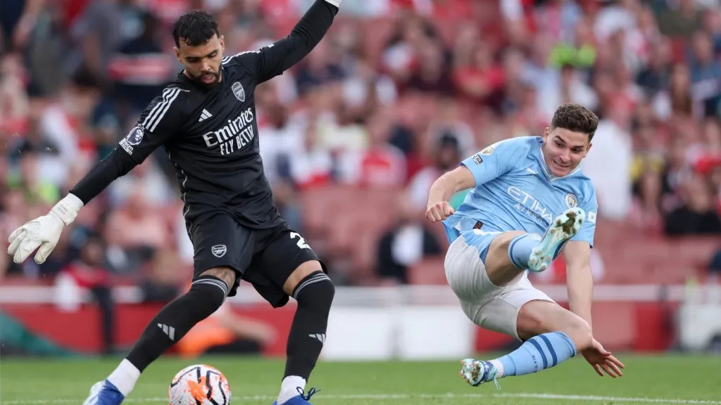 Arsenal, la única potencia de la Premier que se escapa de los goles de Julián Alvarez: GETTY