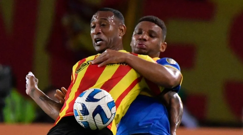 Ángelo Rodríguez y Frank Fabra. (Foto: Getty Images)