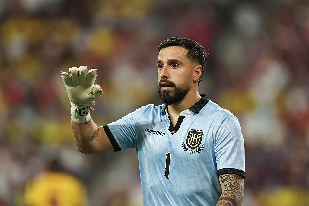 Hernán Galíndez, titular de Ecuador desde el 2022.