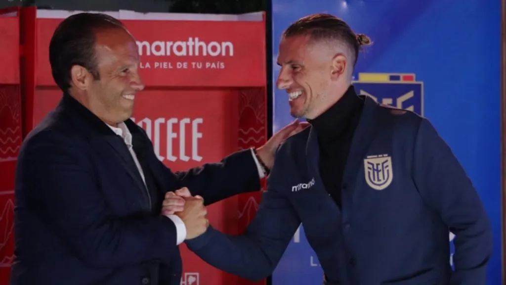 Sebastián Beccacece presentación Ecuador 2024.