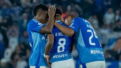 Helibelton Palacios, Dewar Victoria y Alex Moreno.