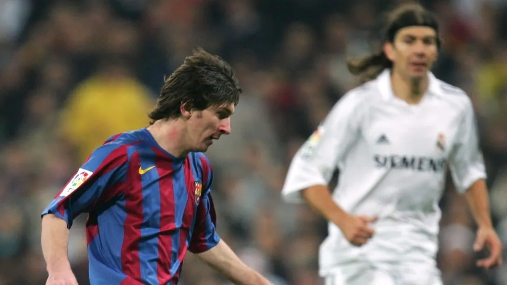 Messi jugó su primer Real Madrid vs. Barcelona con 18 años y medio en 2005: GETTY