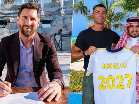 Las renovaciones que firmaron Messi y CR7 con Inter Miami y Al Nassr