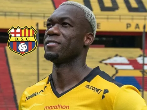 Lo quieren en Perú, no juega nada, y Barcelona SC tomó una decisión con Felipe Caicedo
