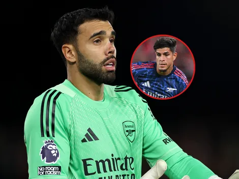 El inesperado mensaje de David Raya, arquero de Arsenal, para Hincapié: "Mala suerte..."