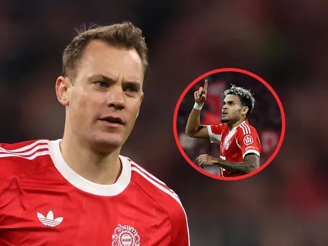 Manuel Neuer le dio la razón a Luis Díaz con estas palabras