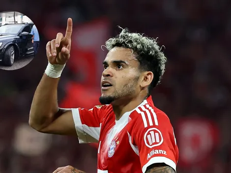 James conduce un Mazda CX‑70 y este es el coche de Luis Díaz en Bayern