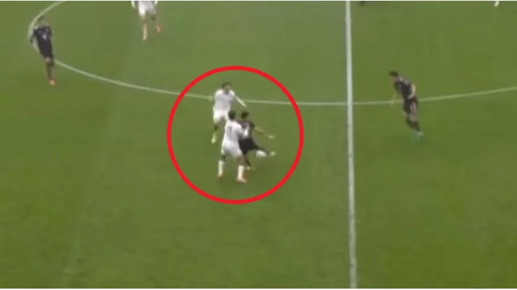Jugada de Luis Diaz en Bayern vs Borussia Mönchengladbach.