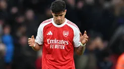 El mensaje de Piero Hincapié tras su debut en Arsenal