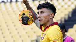 Joao Rojas explota contra un jugador de Libertad