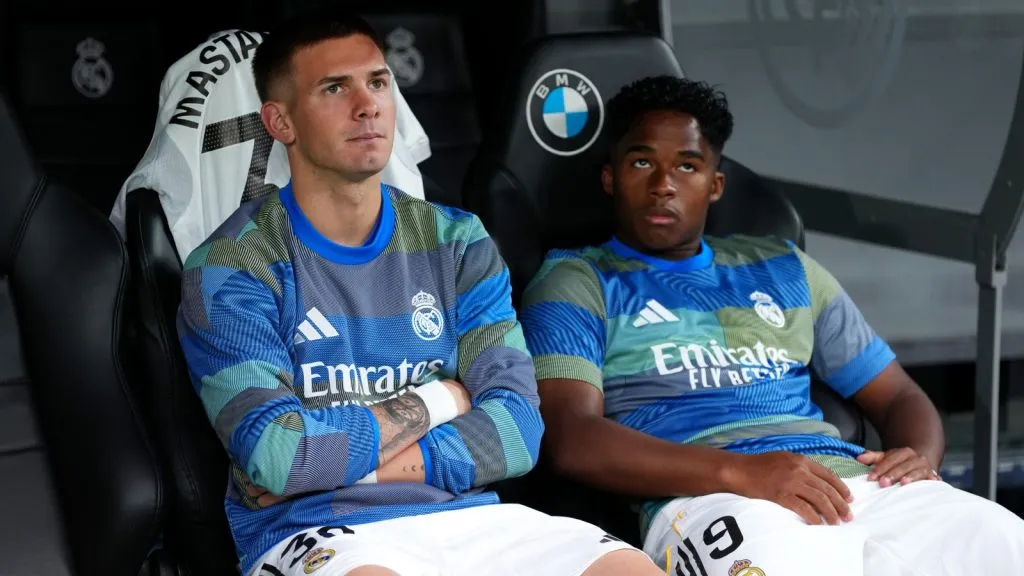 Mastantuono, suplente ante Atlético Madrid, Juventus y Barcelona: GETTY