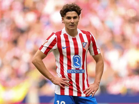 Julián Alvarez cerró su última polémica con Simeone