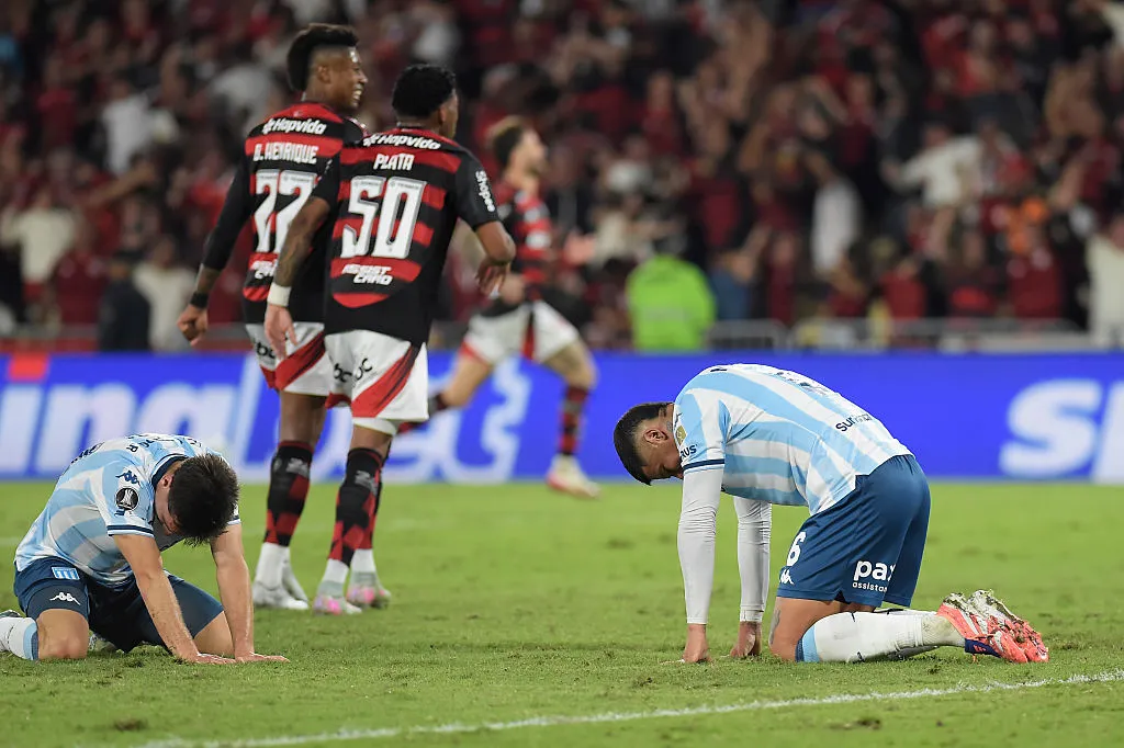 Flamengo ganó 1-0 a Racing en la ida. Foto: Getty,