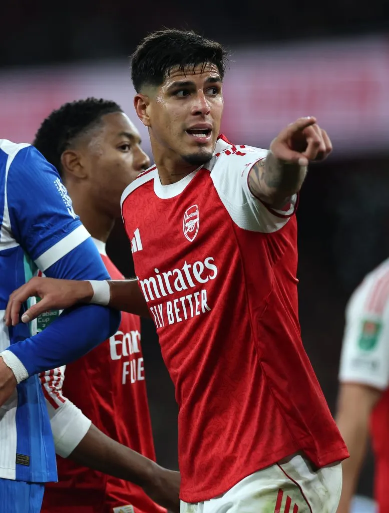 Piero Hincapié fue titular por primera vez en Arsenal. (Foto: Imago)