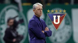 Tiago Nunes lanzó una contundente indirecta a la directiva de Liga de Quito tras caer goleado vs. Palmeiras