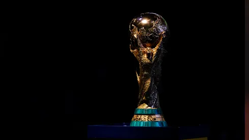 El trofeo de la Copa del Mundo.