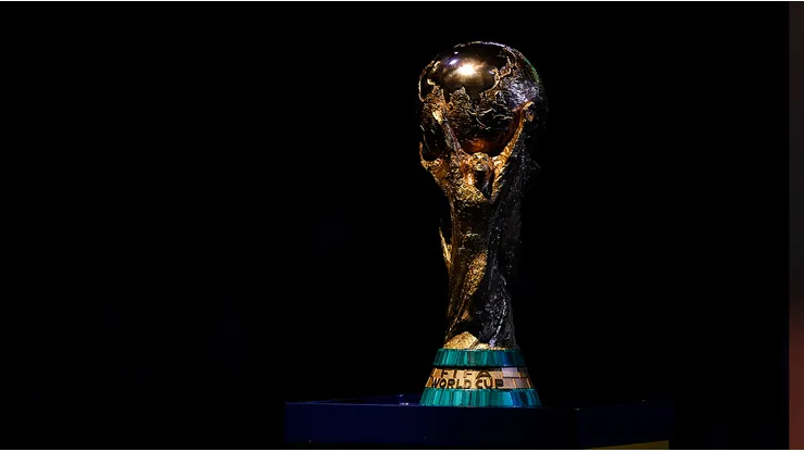 El trofeo de la Copa del Mundo.