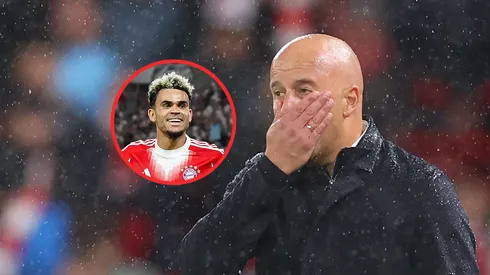 Arne Slot dirigió una temporada a Luis Díaz en Liverpool.