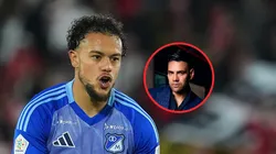Leo Casto y Falcao jugaron un año juntos en Millonarios.