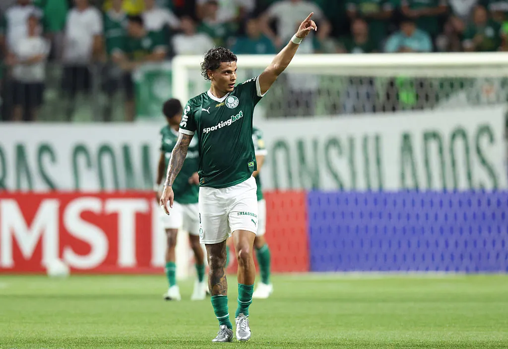 Richard Ríos – Palmeiras. Foto: Getty.