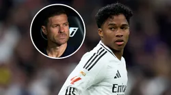 Endrick, con cierta ironía, celebró su debut en la temporada al ingresar en los últimos minutos del Real Madrid vs. Valencia.