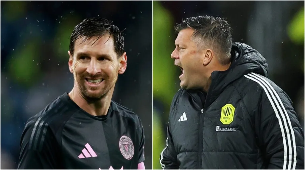 Lionel Messi y BJ Callaghan en los Playoffs de la MLS. (Foto: Getty Images)