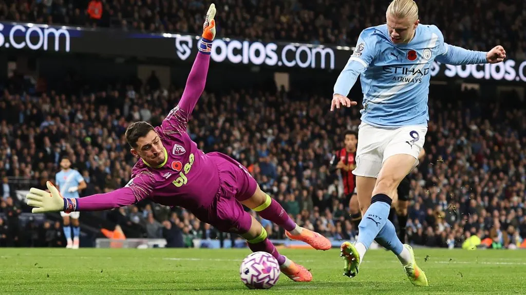 Haaland, comparado con Messi y CR7 por Guardiola nuevamente: GETTY