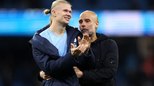 Guardiola sigue poniendo a Haaland como heredero de Messi y Cristiano Ronaldo.