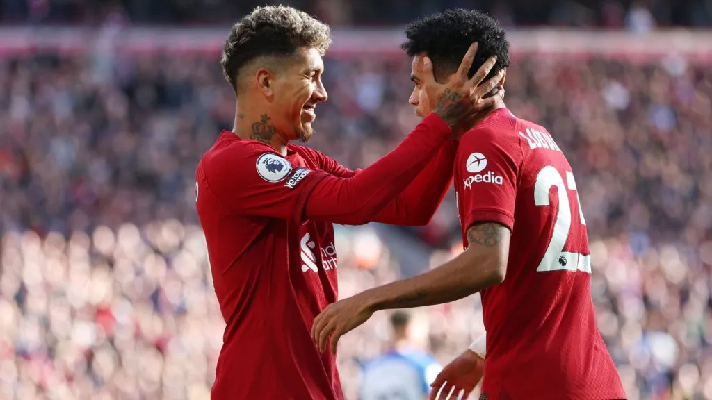 Firmino todavía ve a Luis Díaz debajo de Vinicius: GETTY