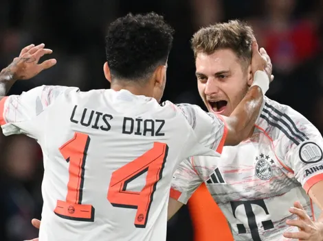 Jugador de Bayern reveló la reacción de Luis Díaz tras ser expulsado