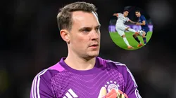 Neuer, figura ante PSG, señaló a Luis Díaz por su expuslión.