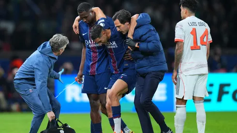 Revelan la posible lesión que tendría Hakimi tras durísima falta de Luis Díaz. Foto: Getty