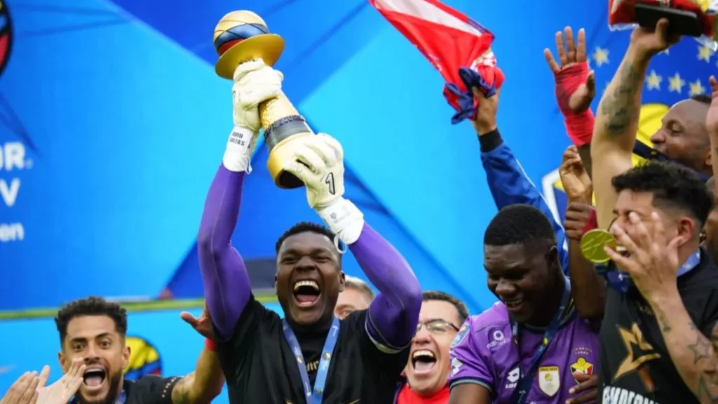 David Cabezas fue campeón de la Copa Ecuador.