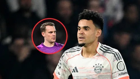 Manuel Neuer criticó a Luis Díaz por ser expulsado en Champions.