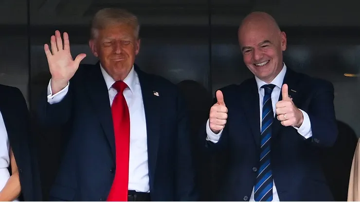 Gianni Infantino dijo que se debería apoyar la gestión de Donald Trump como presidente de los Estados Unidos.