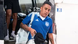 Christian Cueva y su fuerte pelea con compañero de Emelec Foto: IMAGO.