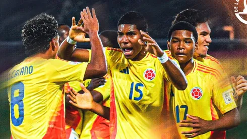 La Selección Colombia Sub-17 clasificó dieciseisavos de final.