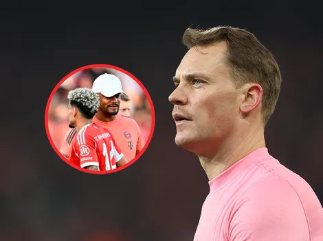 Kompany y una lección a Manuel Neuer por criticar a Luis Díaz